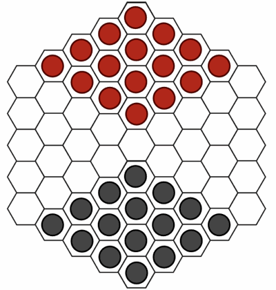 Checkers hex